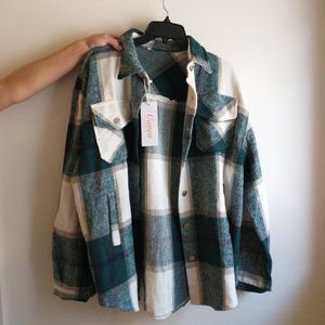 Plaid shacket